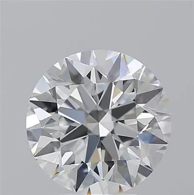 4.01ct D VVS2 Rare Carat Ideal Cut Round Diamond