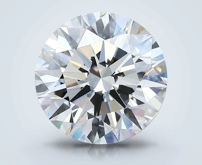 3.02ct F VS1 Rare Carat Ideal Cut Round Diamond