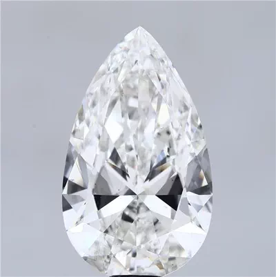 20.08ct G VS2 Very Good Cut Pear Lab Grown Diamond