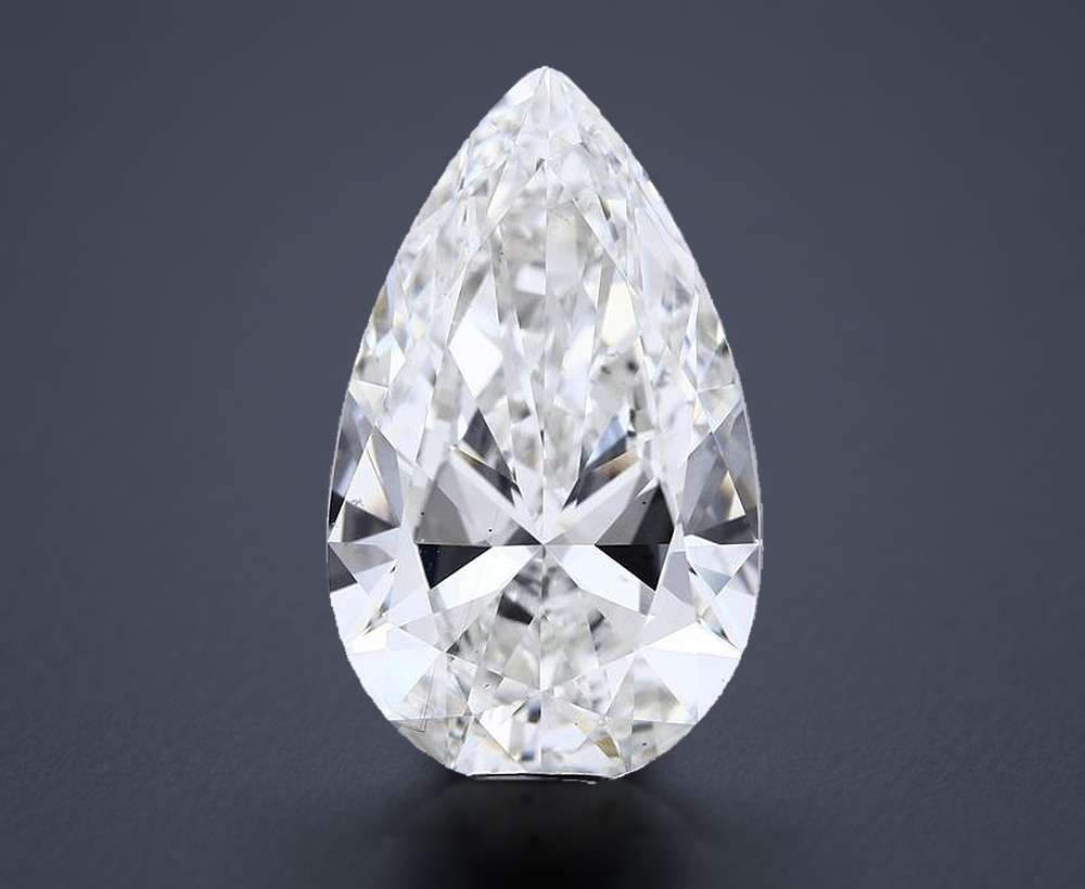 20.08ct G VS2 Very Good Cut Pear Lab Grown Diamond