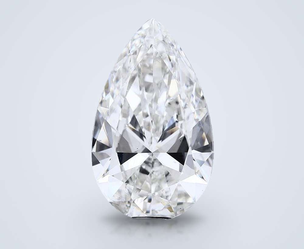 20.08ct G VS2 Very Good Cut Pear Lab Grown Diamond