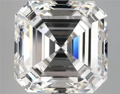 10.90ct E VS2 Rare Carat Ideal Cut Asscher Lab Grown Diamond