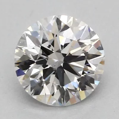 0.32ct D SI1 Rare Carat Ideal Cut Round Diamond
