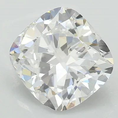 1.58ct D VS2 Rare Carat Ideal Cut Cushion Lab Grown Diamond