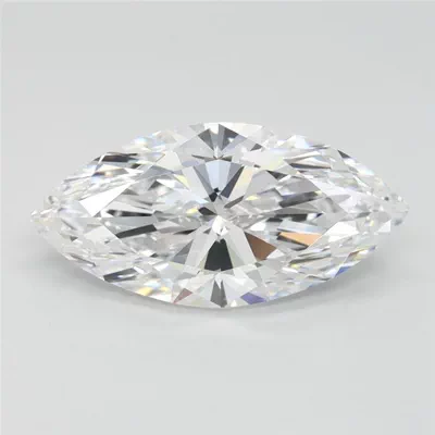1.79ct D IF Rare Carat Ideal Cut Marquise Lab Grown Diamond
