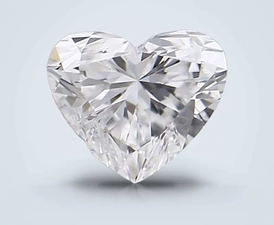 0.24ct D VS1 Good Cut Heart Diamond
