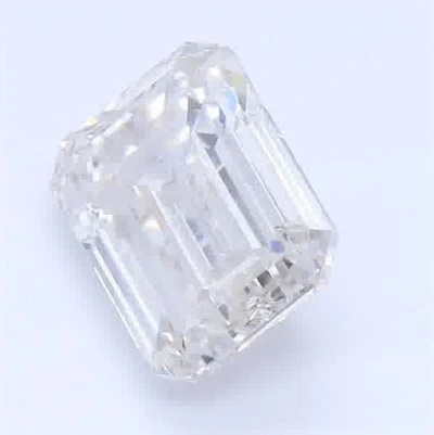 2.01ct G SI1 Rare Carat Ideal Cut Emerald Lab Grown Diamond
