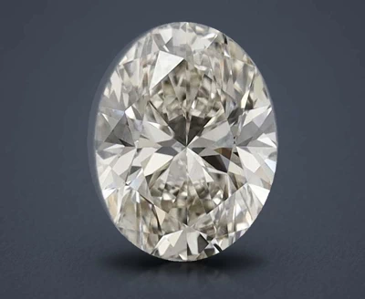 0.52ct K VVS2 Very Good Cut Oval Diamond