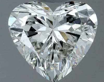 1.01ct H SI2 Very Good Cut Heart Diamond