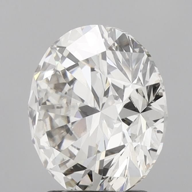 3.04ct H VS1 Rare Carat Ideal Cut Round Lab Grown Diamond