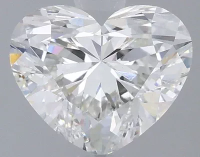 1.58ct G VS1 Rare Carat Ideal Cut Heart Lab Grown Diamond