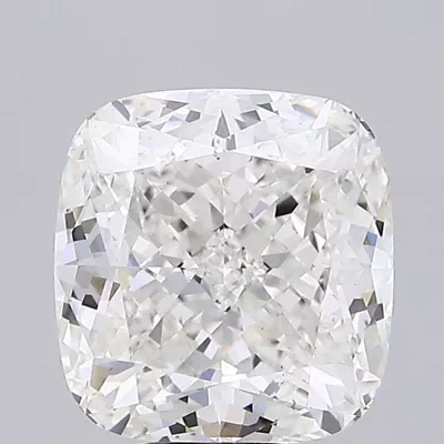 8.04ct F VS2 Rare Carat Ideal Cut Cushion Lab Grown Diamond