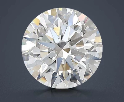3.02ct F SI2 Excellent Cut Round Diamond