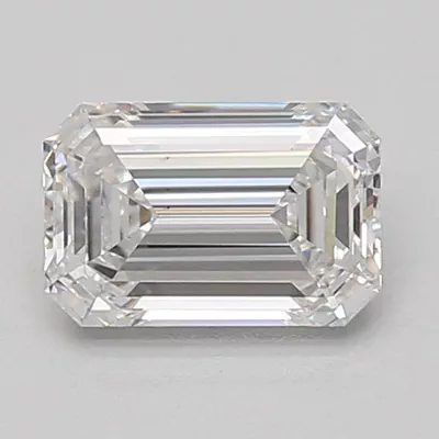 1.24ct D VS1 Rare Carat Ideal Cut Emerald Lab Grown Diamond