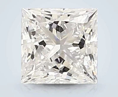0.69ct D VVS1 Rare Carat Ideal Cut Princess Lab Grown Diamond