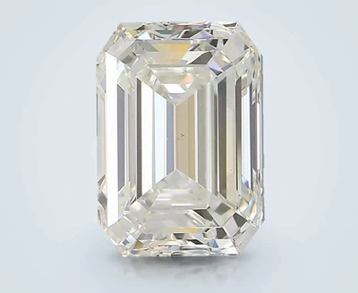 3.53ct I VS1 Rare Carat Ideal Cut Emerald Diamond