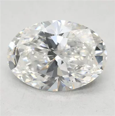 4.03ct F VVS2 Rare Carat Ideal Cut Oval Lab Grown Diamond