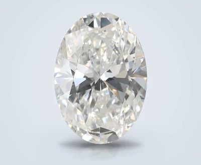 4.03ct F VVS2 Rare Carat Ideal Cut Oval Lab Grown Diamond