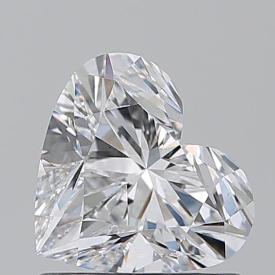 1.01ct D VS1 Rare Carat Ideal Cut Heart Diamond