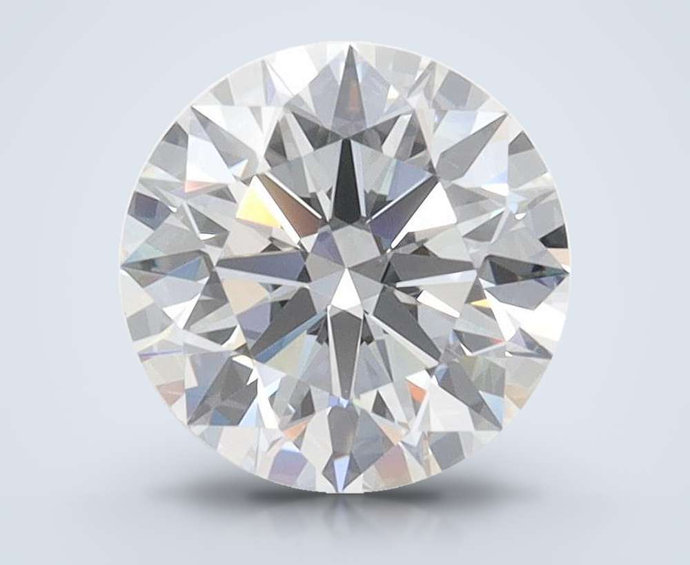 1.53ct D VVS2 Rare Carat Ideal Cut Round Lab Grown Diamond