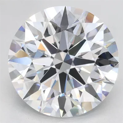 4.19ct D VVS1 Rare Carat Ideal Cut Round Lab Grown Diamond