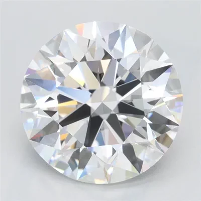 3.03ct D IF Rare Carat Ideal Cut Round Lab Grown Diamond