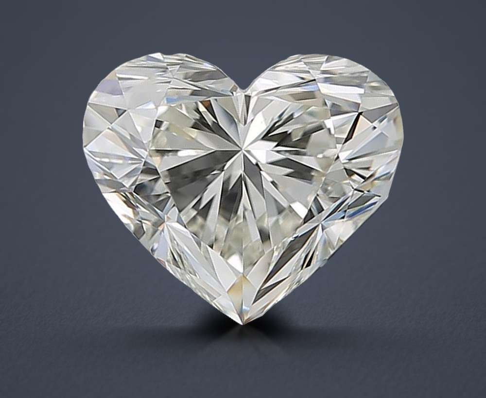 1.73ct K VS1 Rare Carat Ideal Cut Heart Diamond