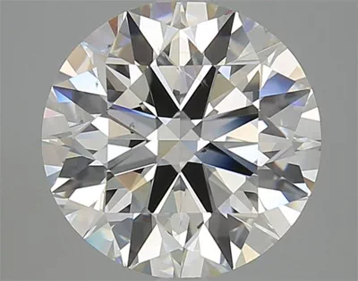 4.01ct K SI2 Rare Carat Ideal Cut Round Diamond