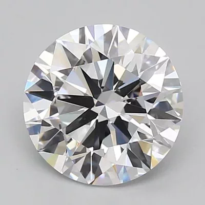 2.55ct D VVS1 Rare Carat Ideal Cut Round Lab Grown Diamond