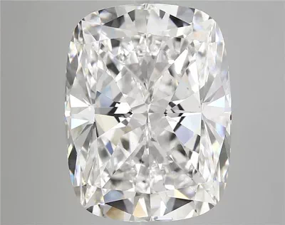 10.07ct F VS2 Rare Carat Ideal Cut Cushion Diamond