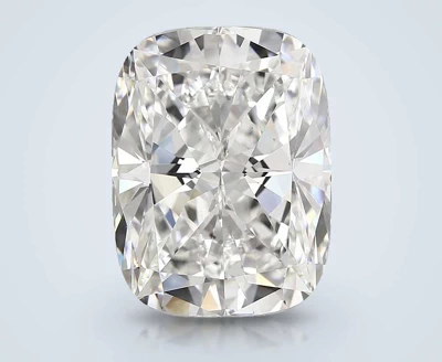 10.07ct F VS2 Rare Carat Ideal Cut Cushion Diamond