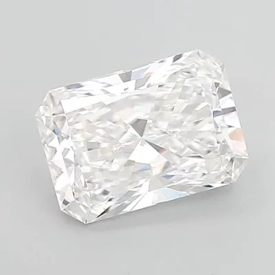 3.06ct E VS1 Rare Carat Ideal Cut Radiant Lab Grown Diamond
