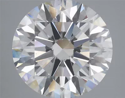 5.05ct H VS2 Rare Carat Ideal Cut Round Lab Grown Diamond