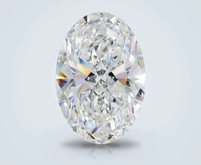 10.10ct G VVS2 Rare Carat Ideal Cut Oval Lab Grown Diamond