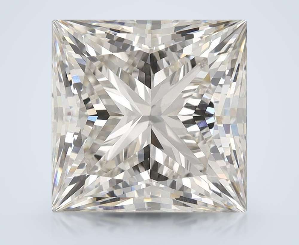 7.09ct H VS1 Rare Carat Ideal Cut Princess Lab Grown Diamond