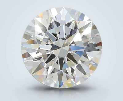 5.14ct D VVS2 Rare Carat Ideal Cut Round Lab Grown Diamond