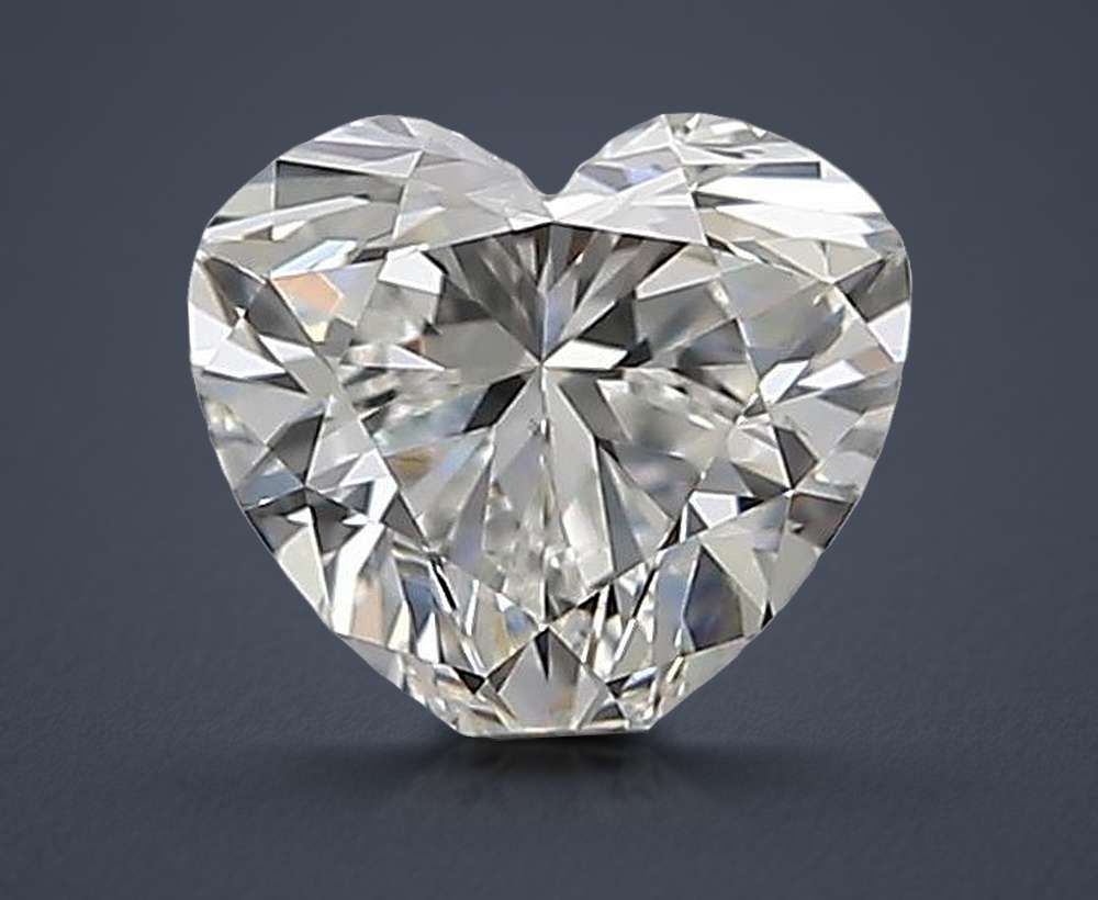 0.45ct G VS2 Very Good Cut Heart Diamond