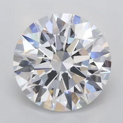 3.02ct F VVS2 Rare Carat Ideal Cut Round Lab Grown Diamond