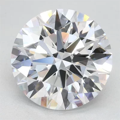 2.68ct D VVS1 Rare Carat Ideal Cut Round Lab Grown Diamond