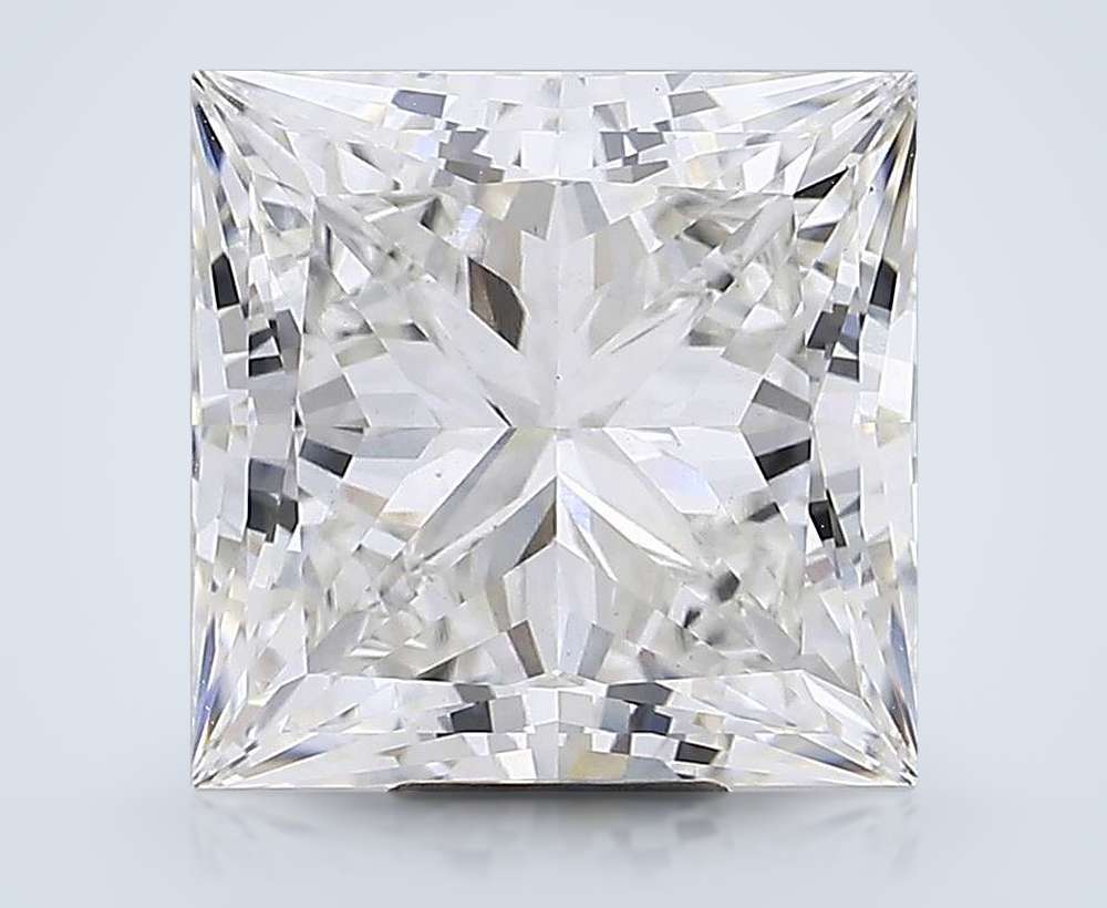 11.01ct G VS1 Rare Carat Ideal Cut Princess Lab Grown Diamond