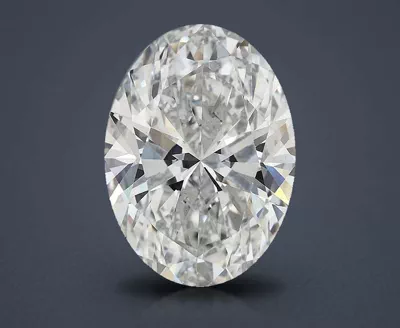 11.86ct F VS1 Rare Carat Ideal Cut Oval Lab Grown Diamond