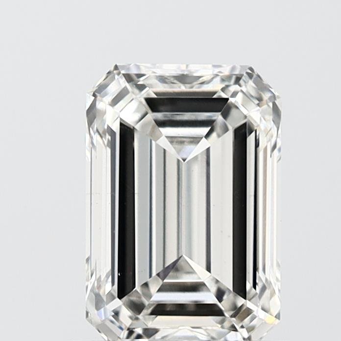 1.12ct H VS1 Rare Carat Ideal Cut Emerald Lab Grown Diamond