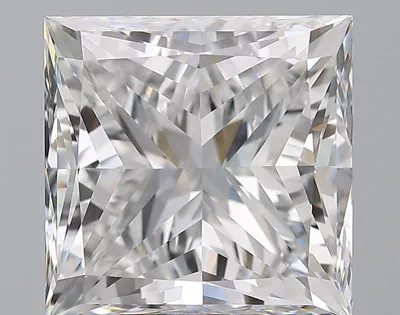6.01ct D VS2 Excellent Cut Princess Diamond
