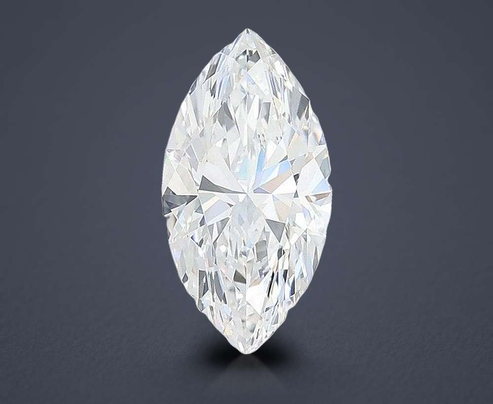 1.56ct E VVS2 Rare Carat Ideal Cut Marquise Lab Grown Diamond