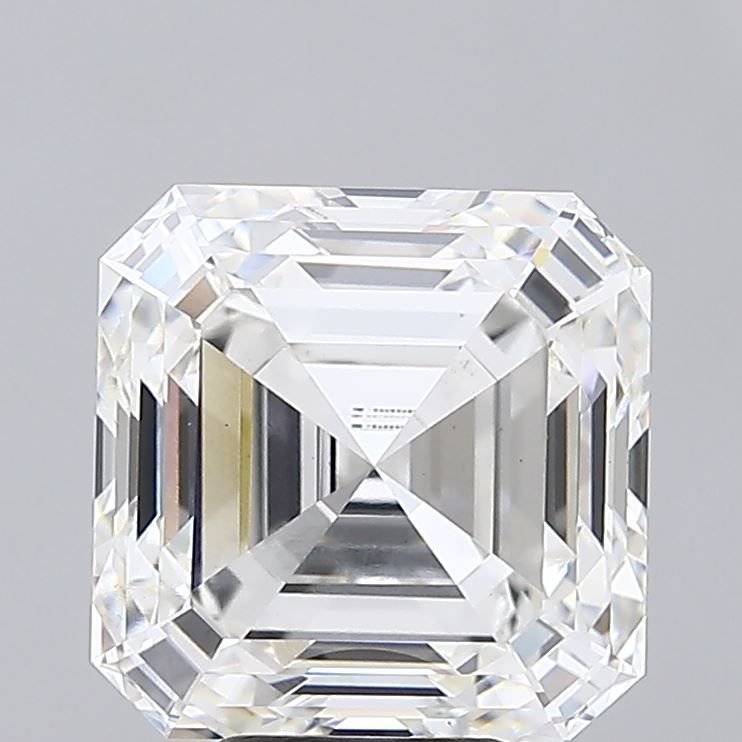 8.07ct F VS1 Rare Carat Ideal Cut Asscher Lab Grown Diamond