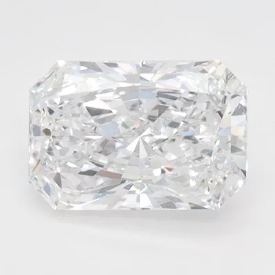 1.52ct D VVS2 Rare Carat Ideal Cut Radiant Lab Grown Diamond
