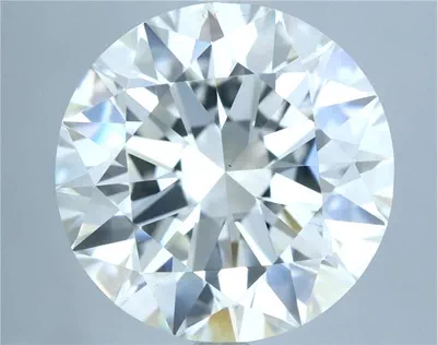 6.72ct J VS1 Rare Carat Ideal Cut Round Diamond