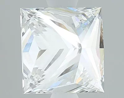 1.52ct E VVS2 Rare Carat Ideal Cut Princess Lab Grown Diamond