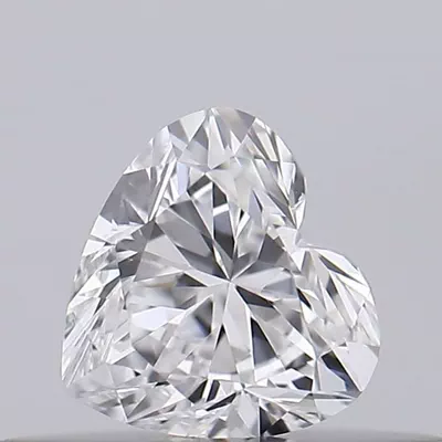 0.24ct D SI1 Good Cut Heart Diamond
