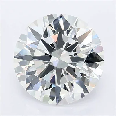 2.56ct E VS1 Rare Carat Ideal Cut Round Lab Grown Diamond
